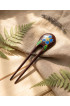 Painted Wooden Hair Stick